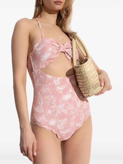 Floral-Print Swimsuit