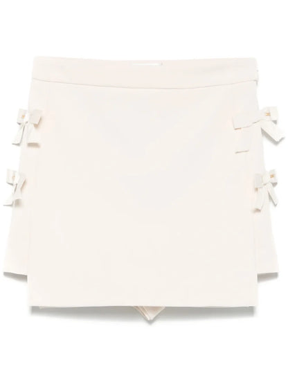 Bow-Detail Skorts