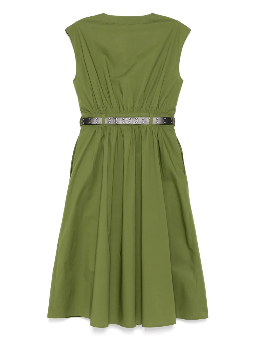 Midi Poplin Dress
