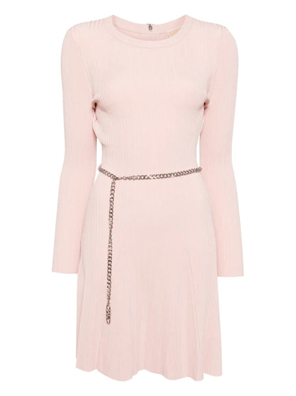 Chain Belt Mini Dress