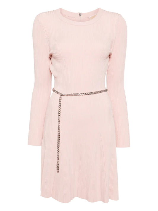 Chain Belt Mini Dress
