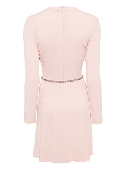 Chain Belt Mini Dress