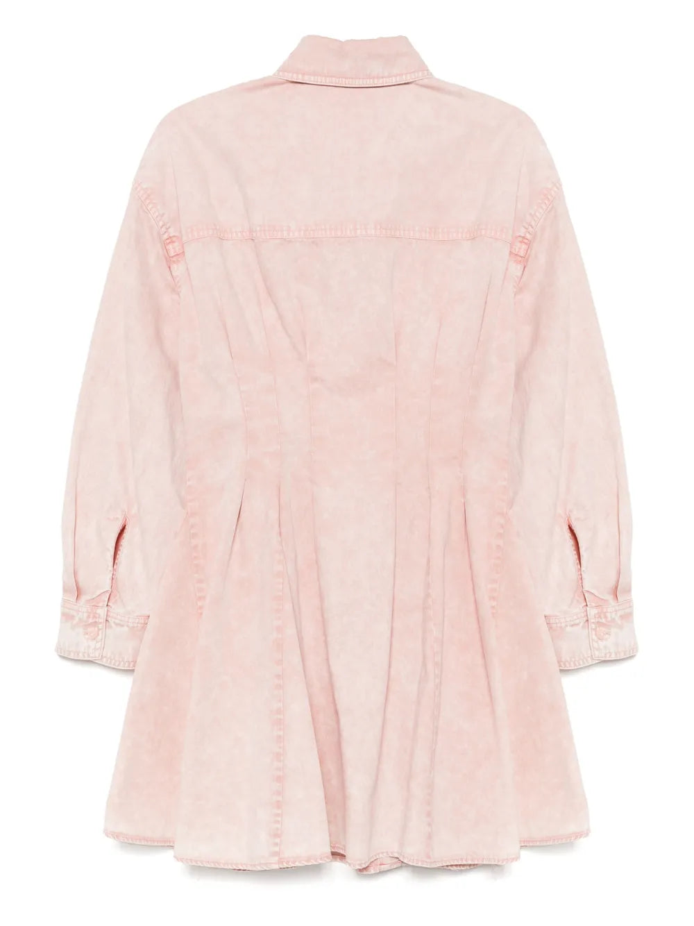 Pleated Shirt Dress