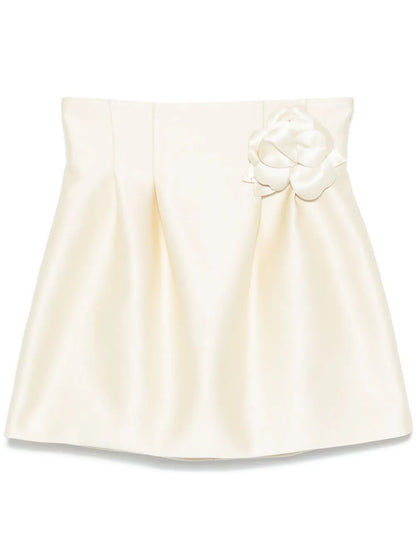 Duchess Satin Mini Skirt