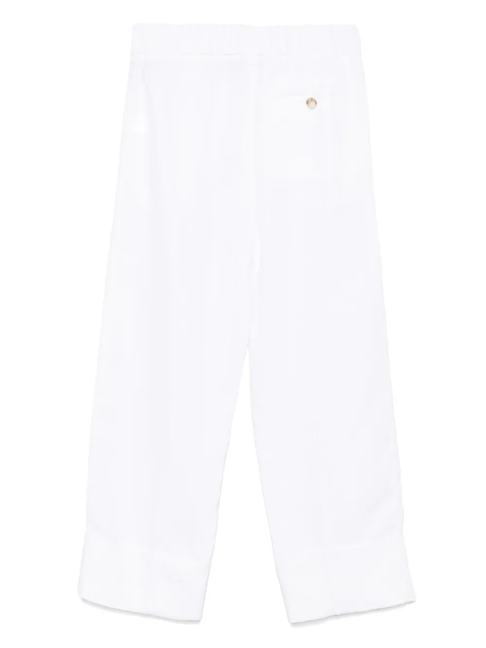Linen Straight Trousers