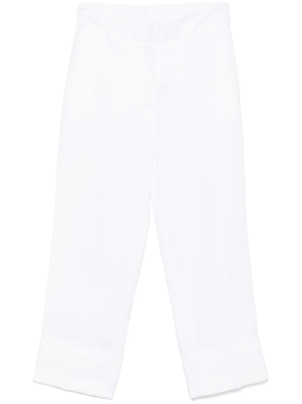 Linen Straight Trousers