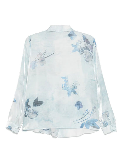 Floral-Print Shirt