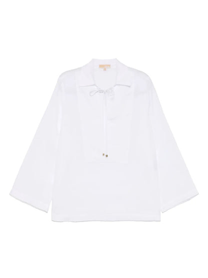 Collared Tunic Top