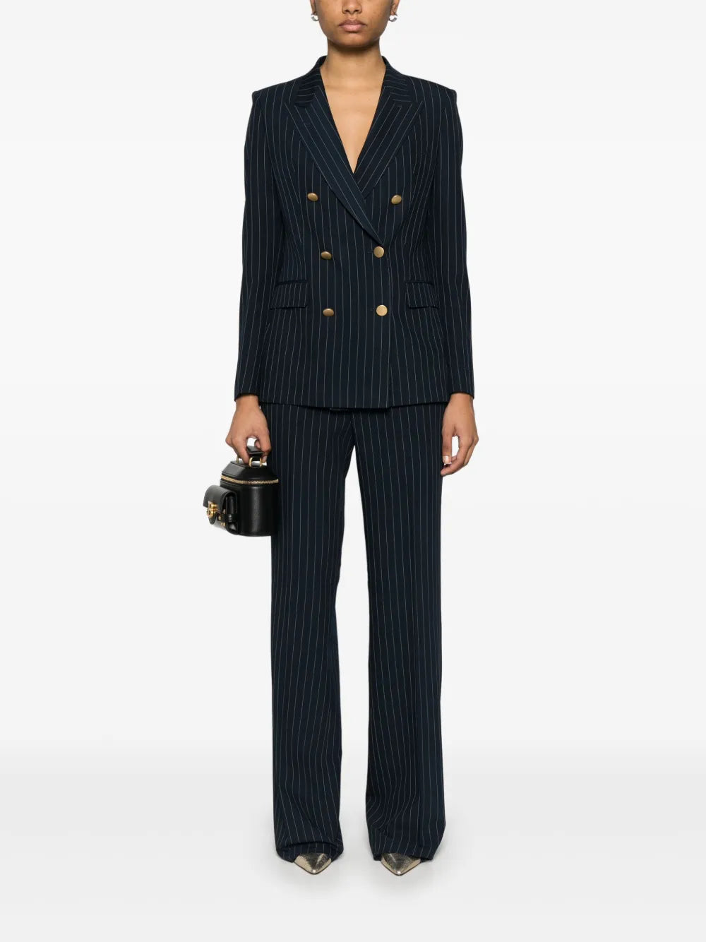 Pinstriped Suit