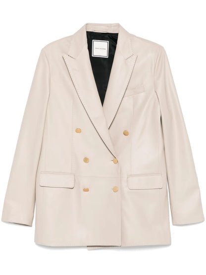 Leather Blazer