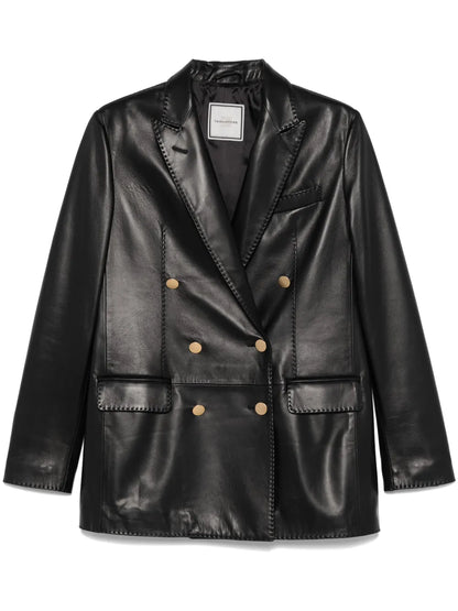 Leather Blazer