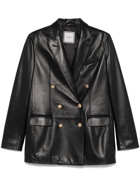 Leather Blazer
