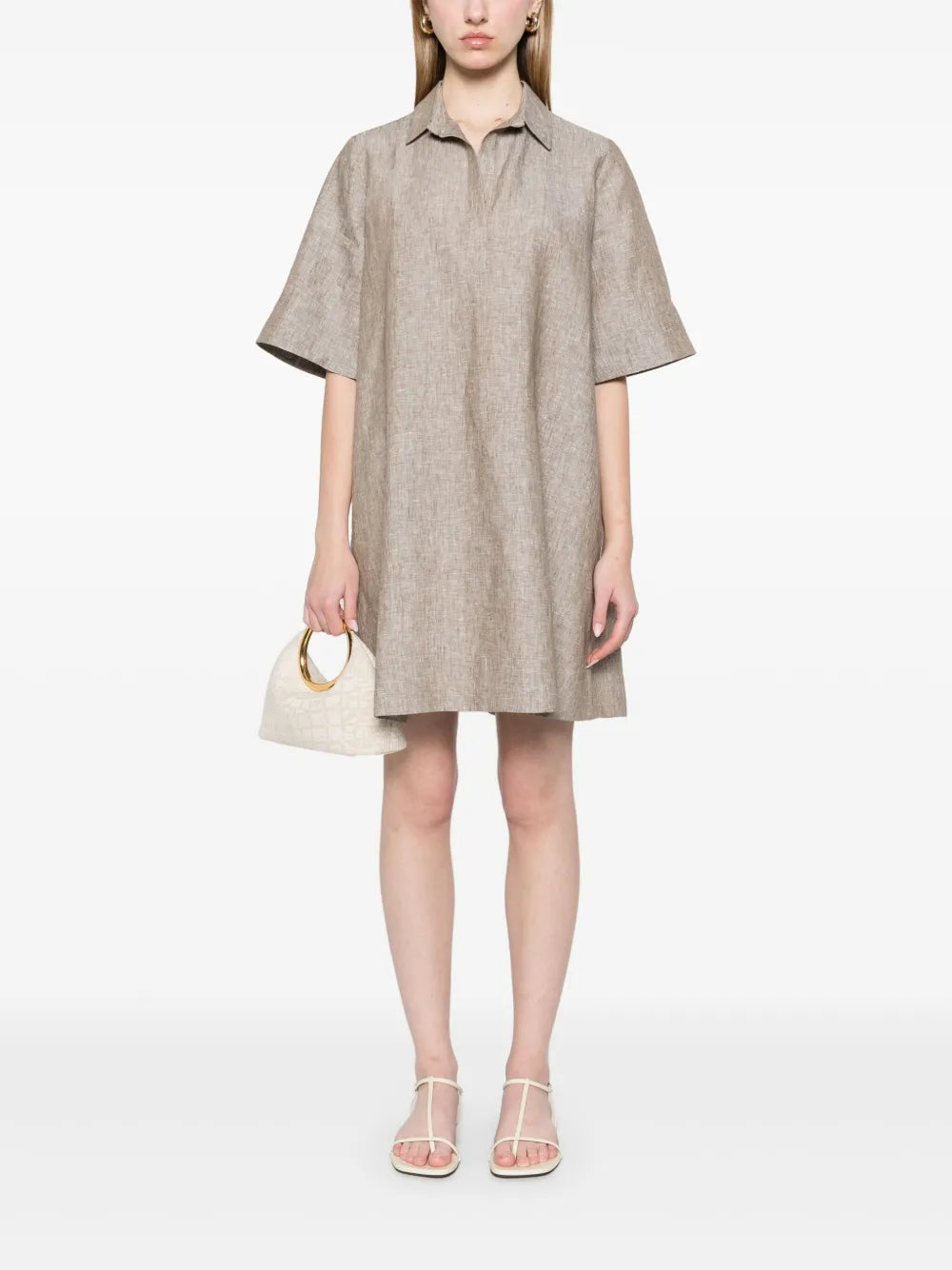 Linen Mini Dress