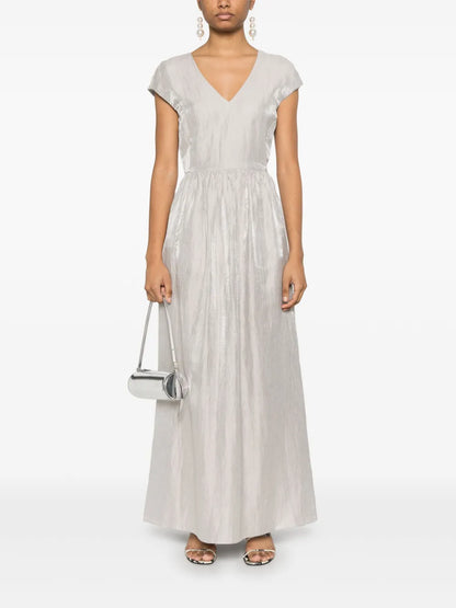 V-Neck Maxi Dress