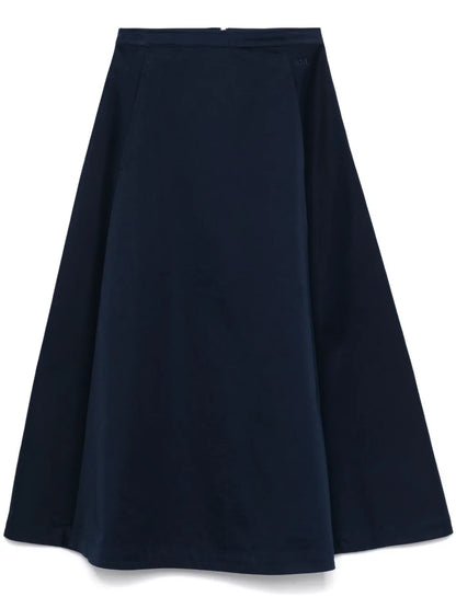 A-Line Midi Skirt