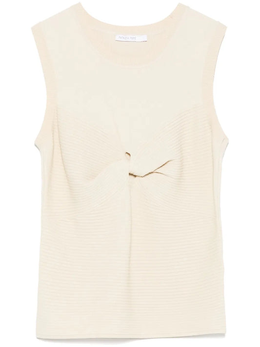 Twist-Detailed Tank Top