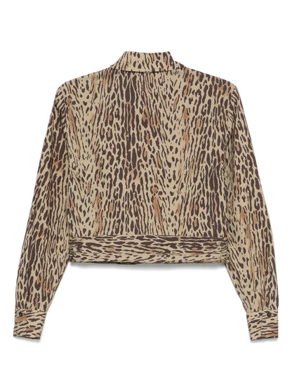 Leopard-Print Shirt