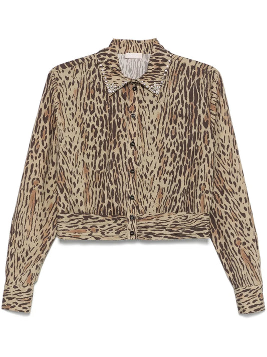 Leopard-Print Shirt
