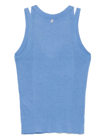 Lurex® Knitted Tank Top
