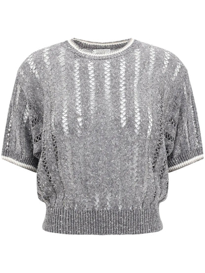 Open-Knit Top
