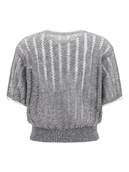 Open-Knit Top