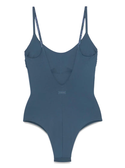 Rhinestone-Embellished Swimsuit