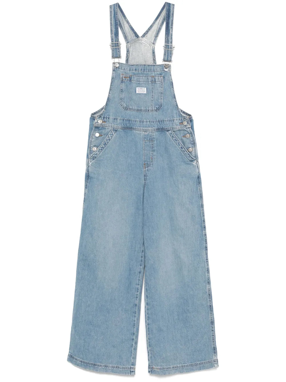Logo-Patch Dungarees
