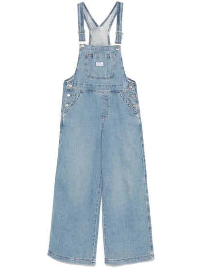 Logo-Patch Dungarees