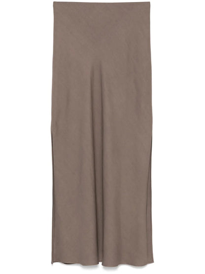 Side-Slits Maxi Skirt