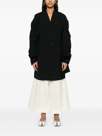 Detachable-Sleeves Coat