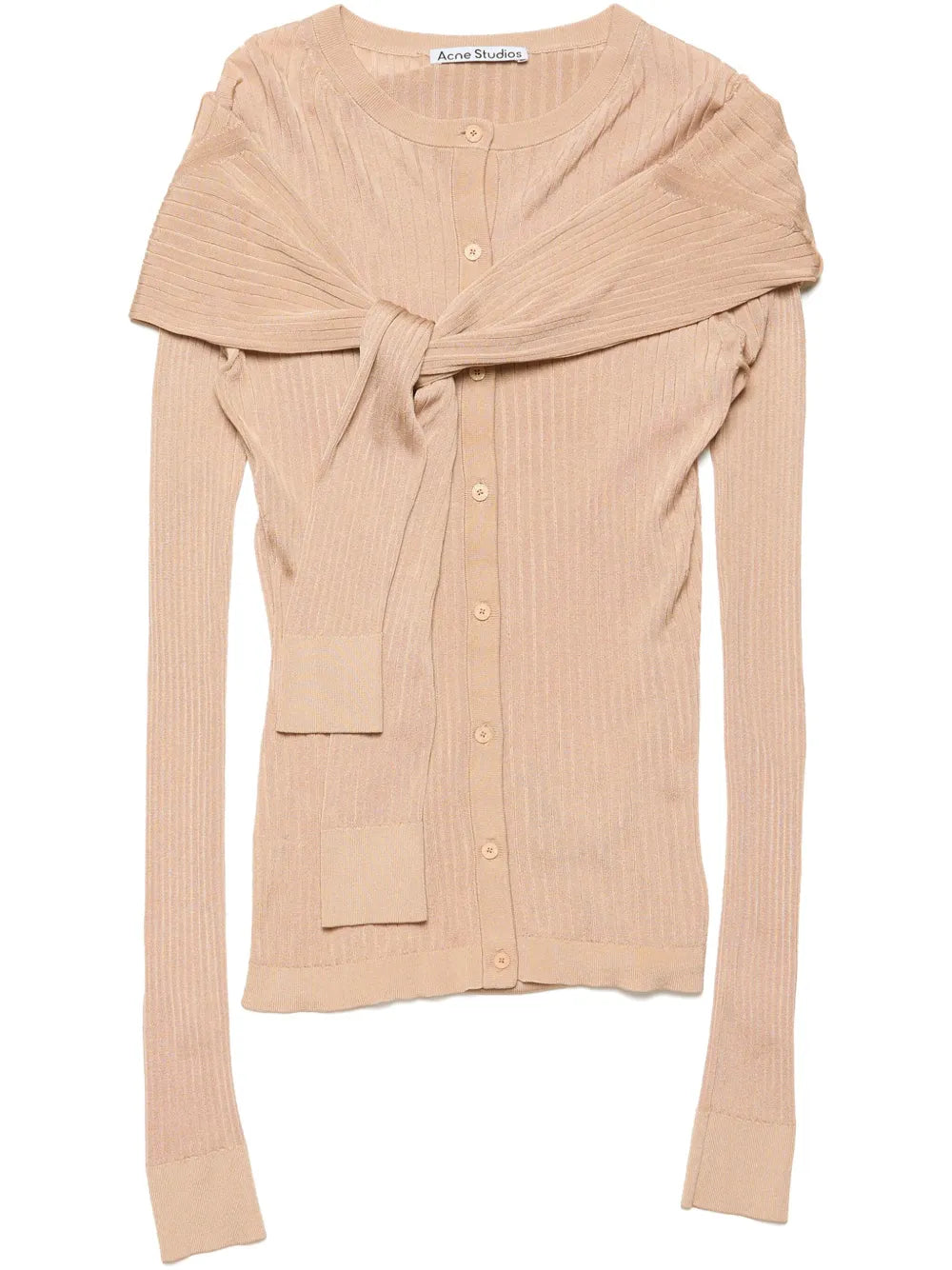 Ribbed-Knit Cardigan