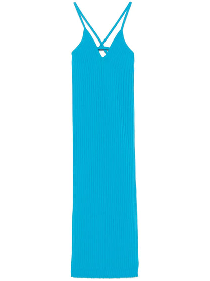 Ribbed Midi Dress