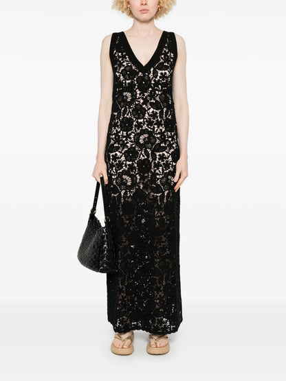 Crochet Maxi Dress