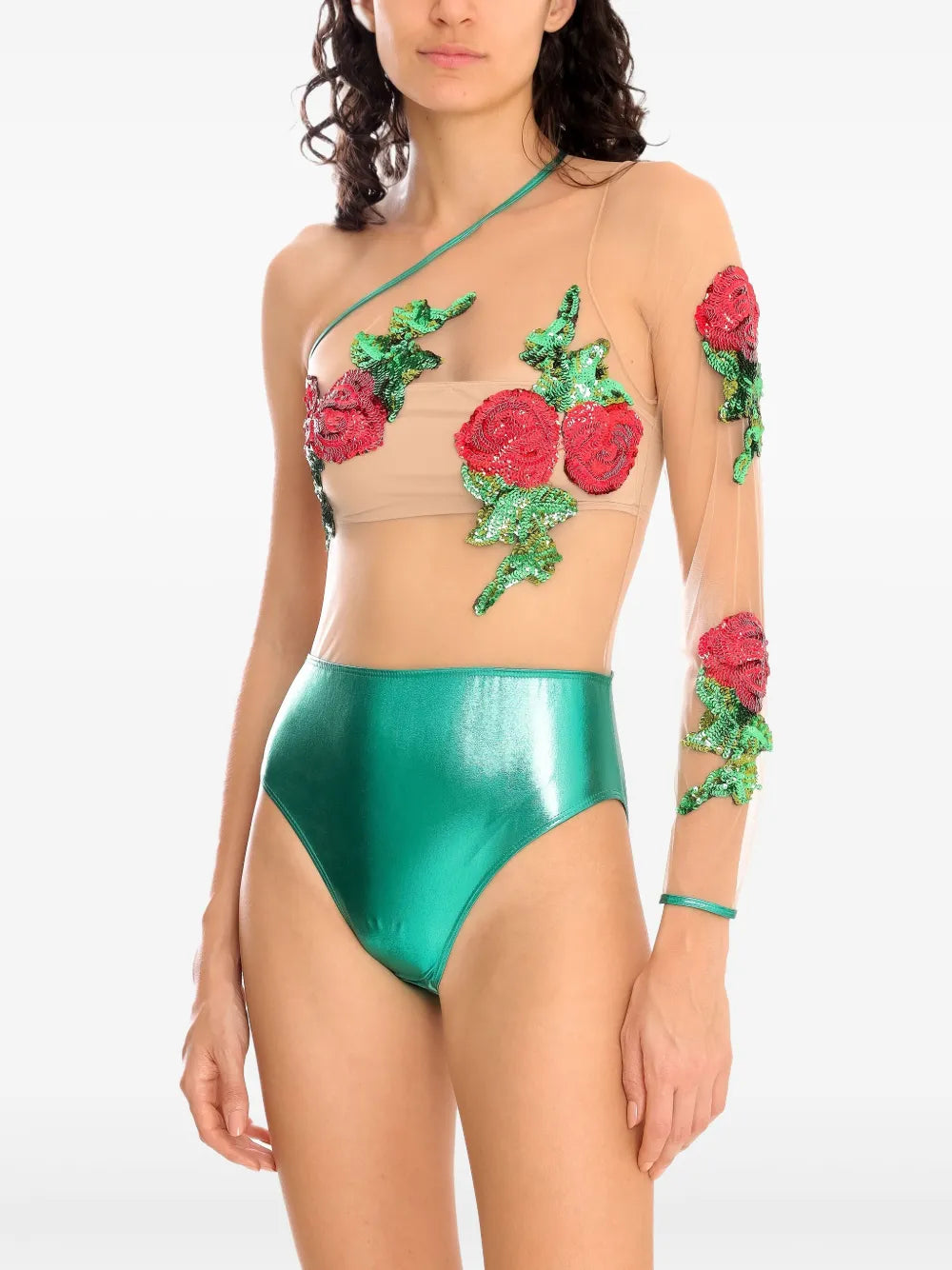 Rosas Carnaval Bodysuit