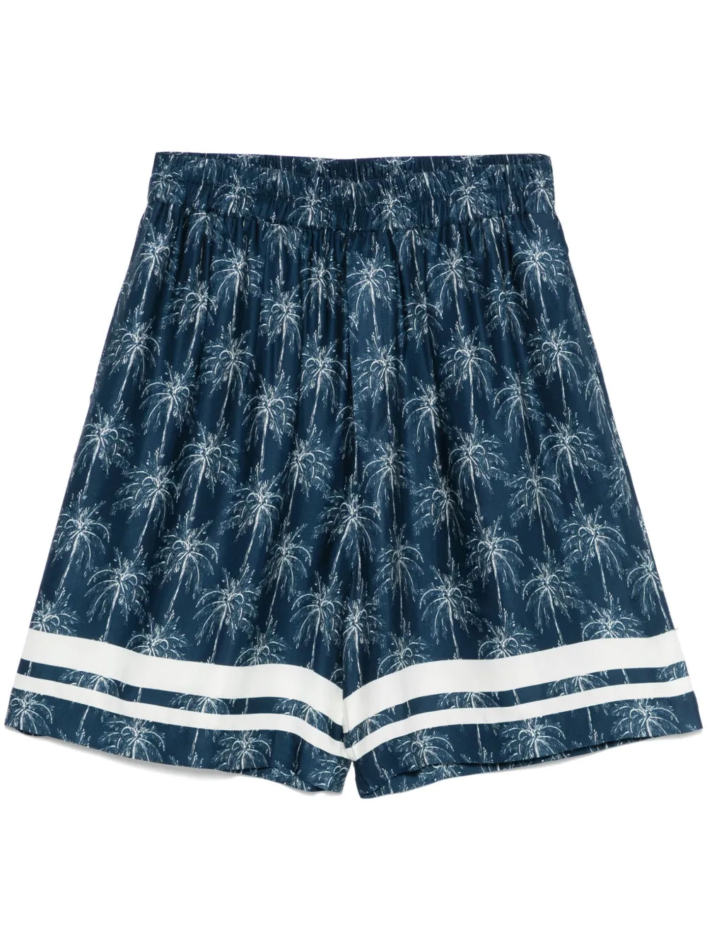 Palm Tree-Print Shorts