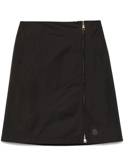Zipped Midi Skirt