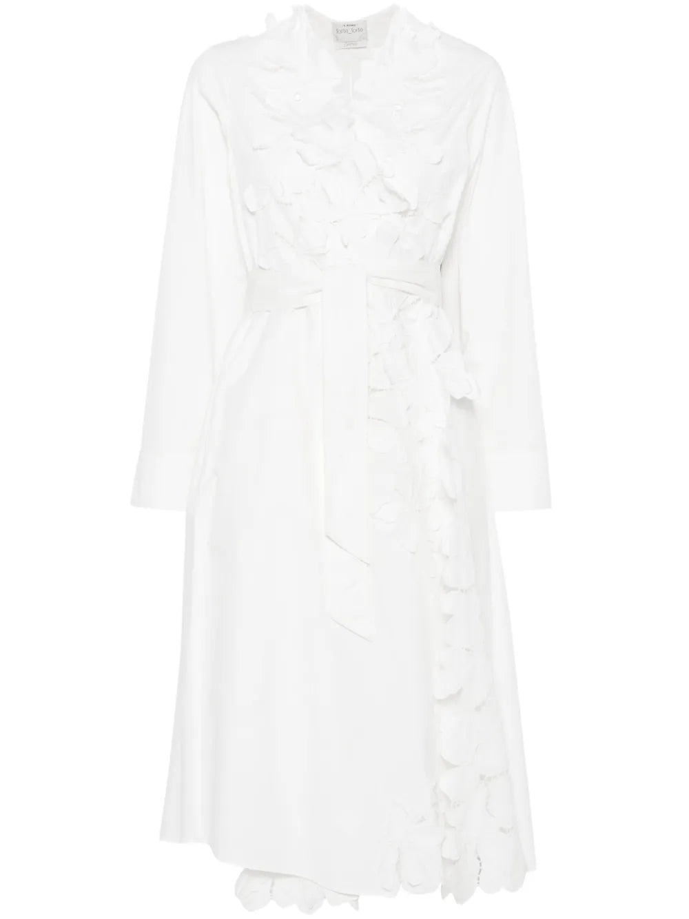 Embroidered Midi Dress