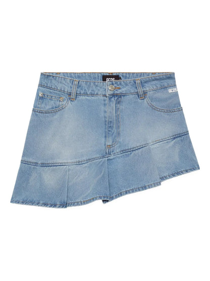 Pleated Miniskirt