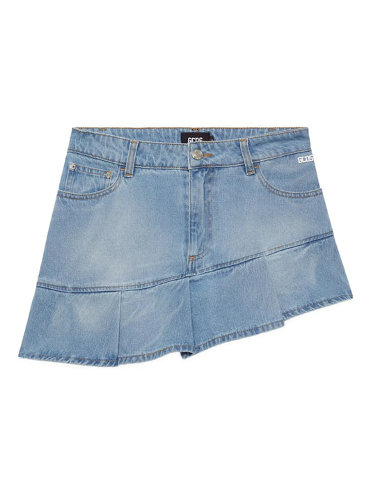 Pleated Miniskirt