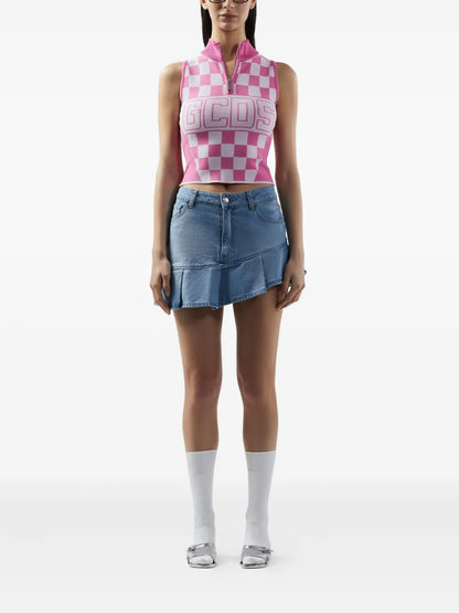 Logo-Print Top