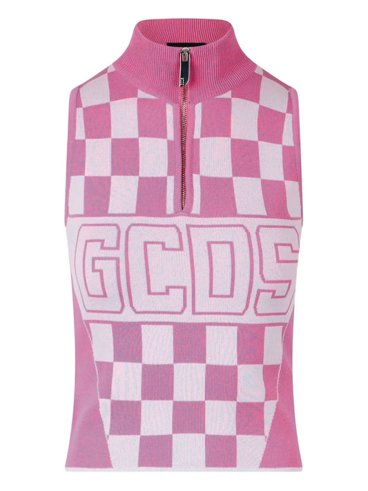 Logo-Print Top