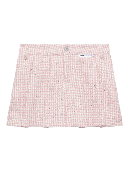 Pleated Mini Skirt