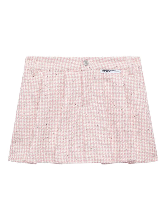 Pleated Mini Skirt