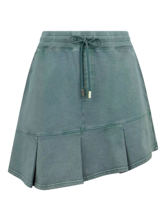 Pleated Miniskirt