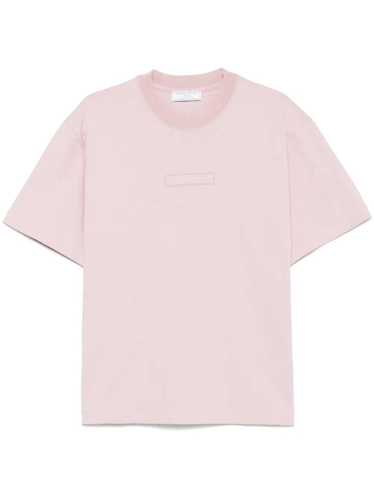 Binary-Embroidered T-Shirt