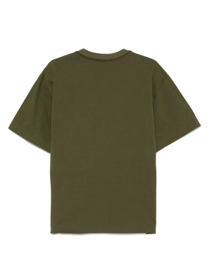 Binary-Embroidered T-Shirt