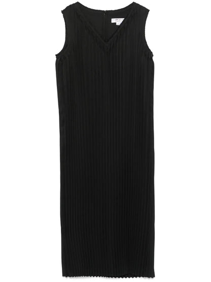 Pleated Midi Dress
