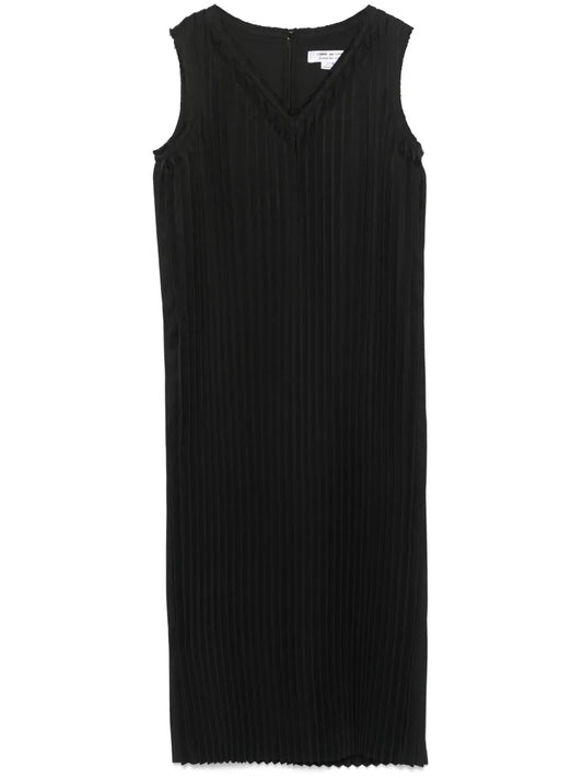 Pleated Midi Dress