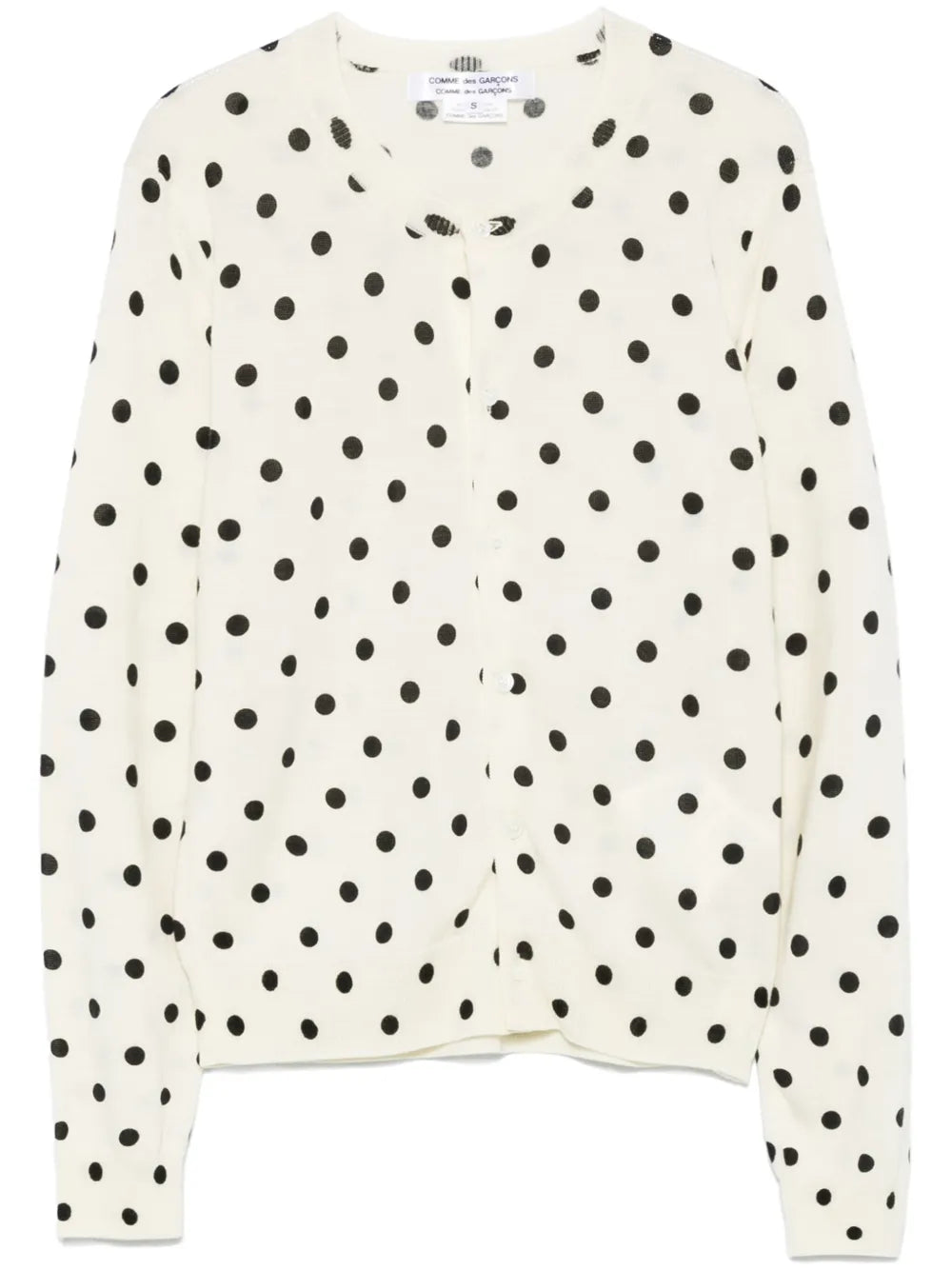 Polka-Dot Cardigan