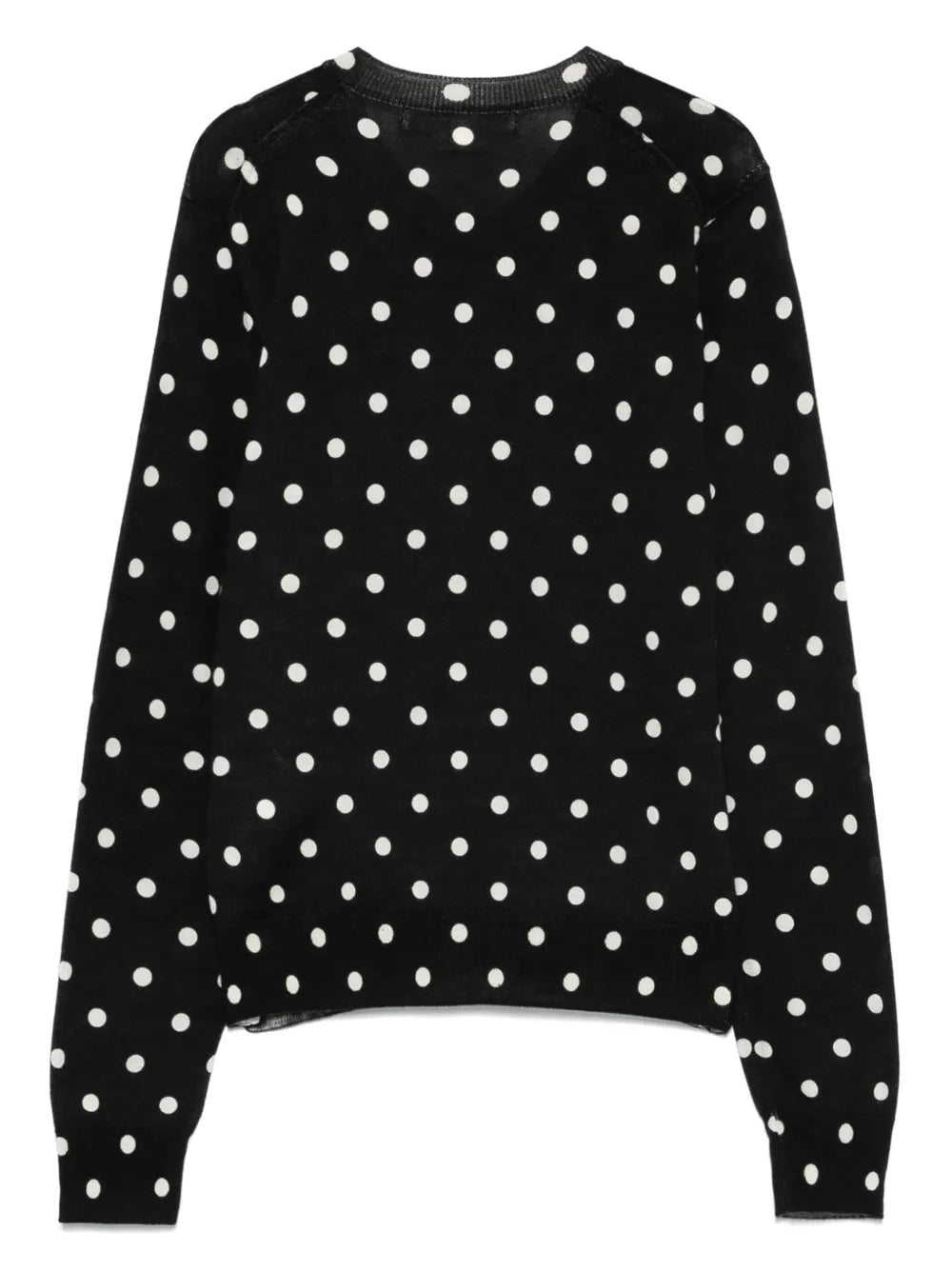 Polka-Dot Cardigan